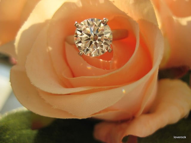 Diamond Solitaire Engagement Ring